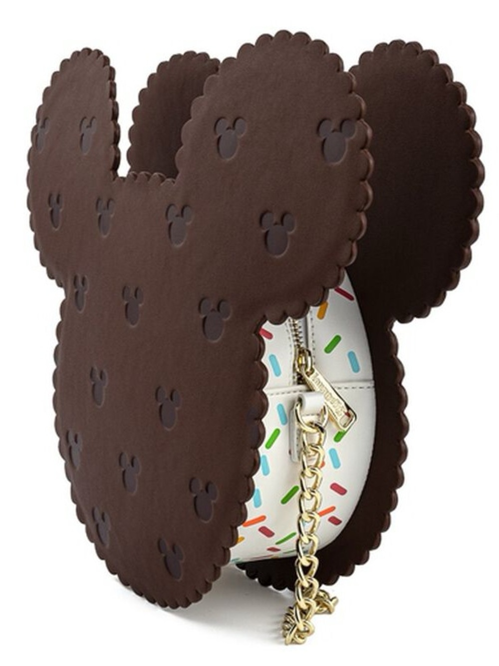 Loungefly | Disney Mickey & Minnie Mouse Sweet Treats Crossbody Bag | Sold Out! - Picture 4 of 7